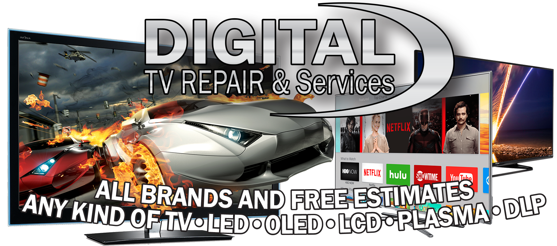 Digital TV Repair and Services - home